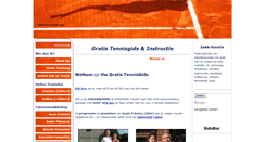 Desktop Screenshot of mijntennisgids.com